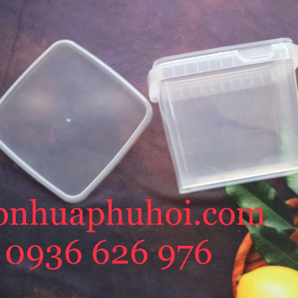 Hộp nhựa đựng đông trùng hạ thảo khô, tươi