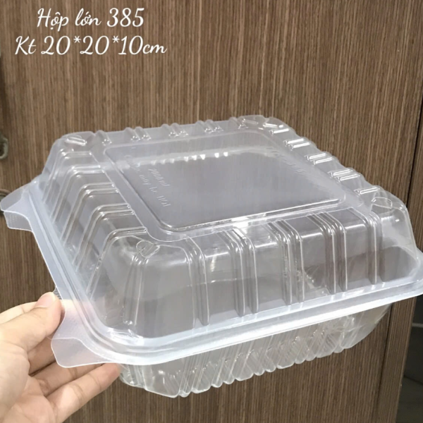 Hộp nhựa đựng gà vịt quay nguyên con