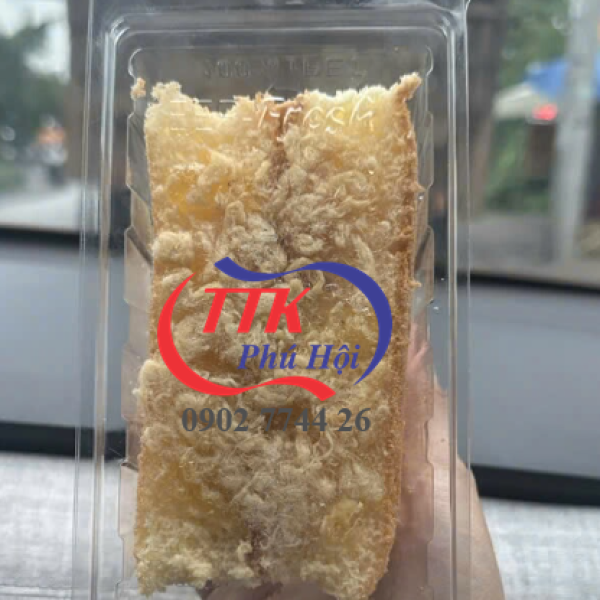 Hộp nhựa tam giác đựng bánh sandwich