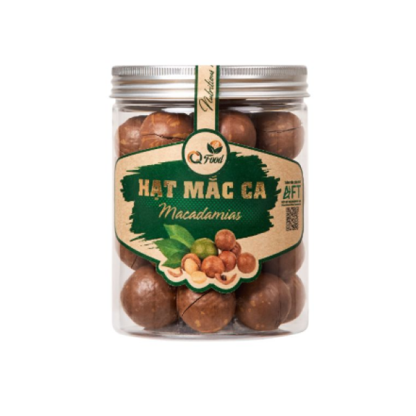Hũ nhựa nắp nhôm vặn 1200ml đựng hạt macca