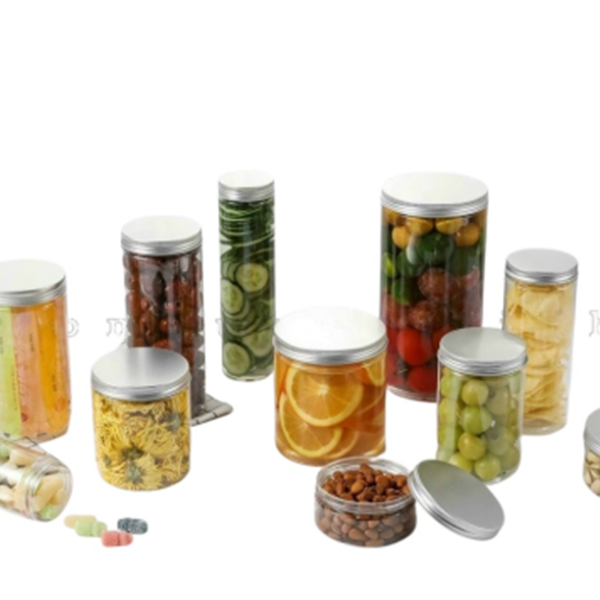 Hũ nhựa nắp nhôm vặn 430ml đựng trà sen, trà thảo mộc