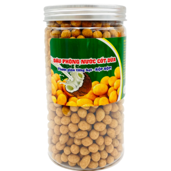 Hũ nhựa nắp nhôm xé đựng đậu phộng