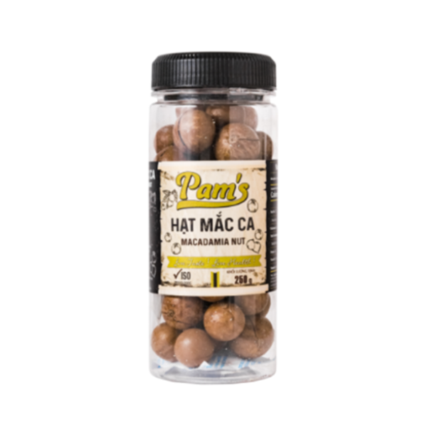 Hũ nhựa nắp nhôm xé đựng hạt macca