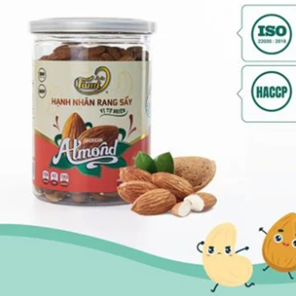 Hũ nhựa nắp nhôm xé đựng hạt macca
