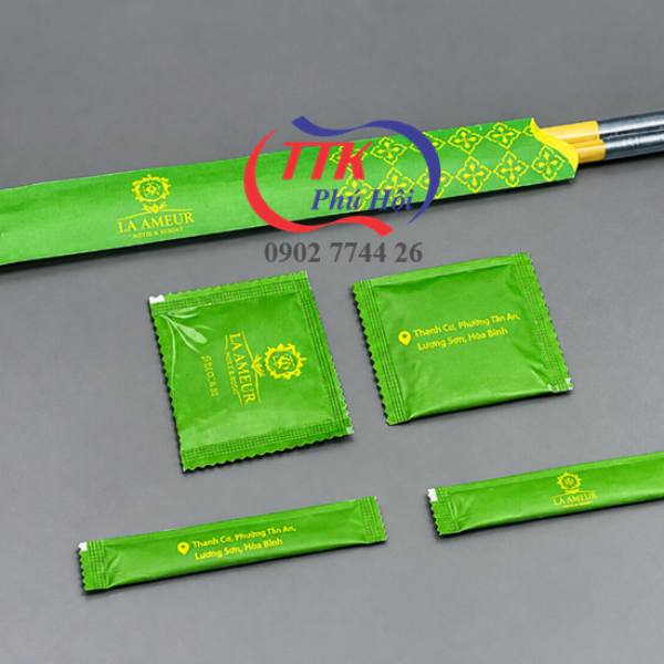 In bao tăm giấy khách sạn, hội nghị, quán ăn