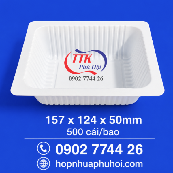 Khay nhựa đựng đồ ăn PH300
