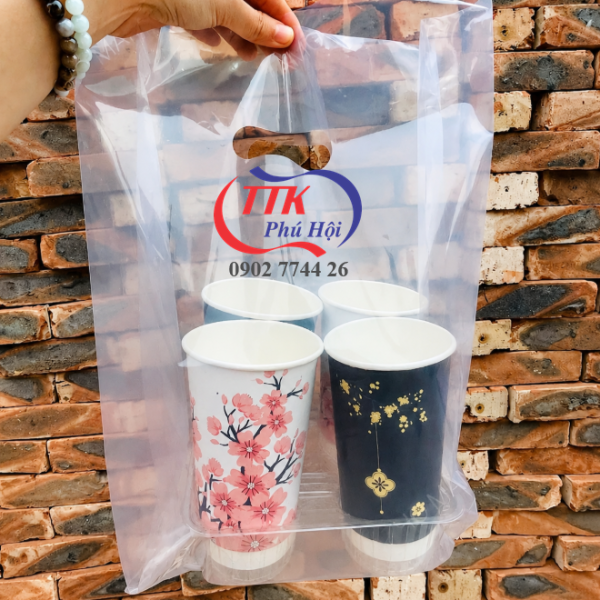Khay nhựa đựng ly 4 ô