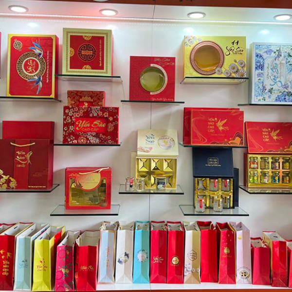 Thiết kế in ấn hộp đựng yến cao cấp