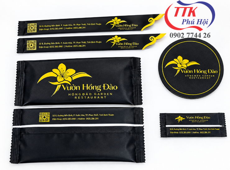 Bao tăm, bao đường nhà hàng, quán cà phê