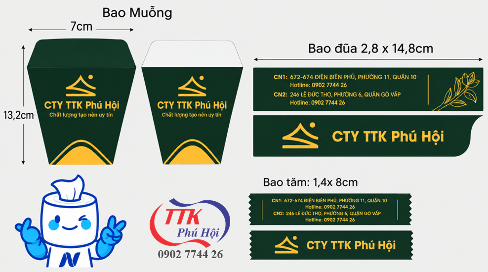 Bao tăm dùng một lần