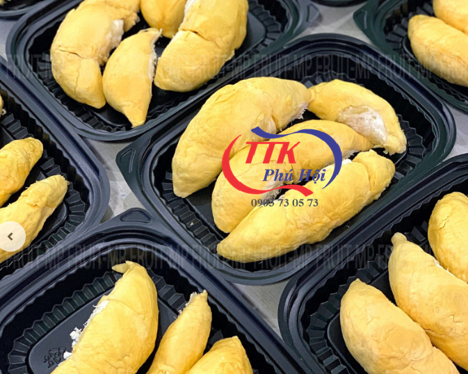 hộp đóng gói sầu riêng tươi