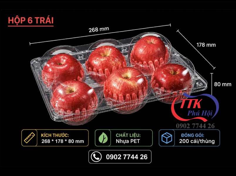 Hộp đựng trái cây giá rẻ