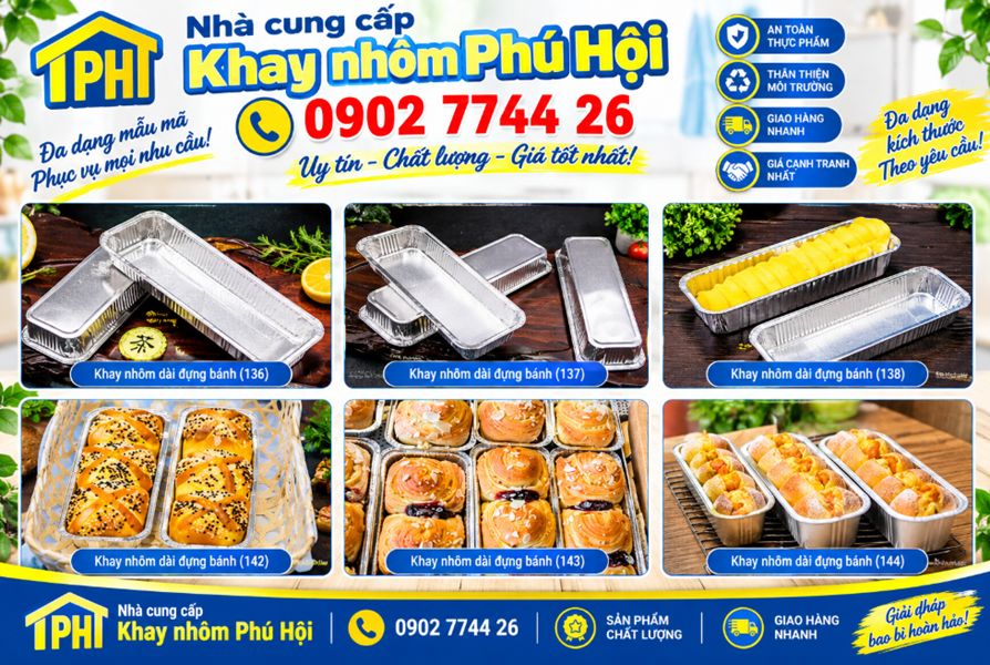 Hộp nhôm đựng thức ăn tại Tp hcm