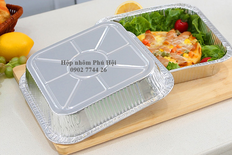 Hộp nhôm, khay nhôm 600ml