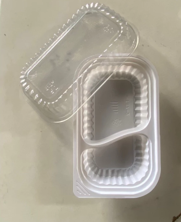 Hộp nhựa đựng cơm 2 ngăn