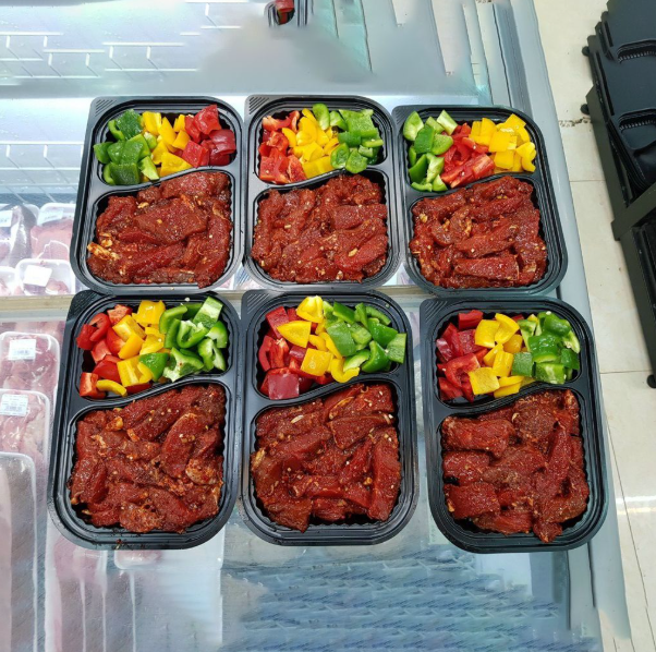 Hộp nhựa đựng cơm 2 ngăn
