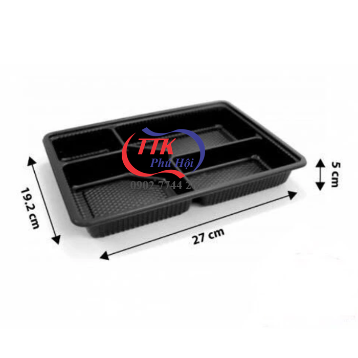 Hộp nhựa đựng cơm 4 ngăn