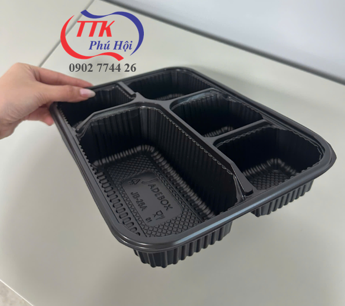 Hộp nhựa đựng cơm 5 ngăn JB 26A Jadebox
