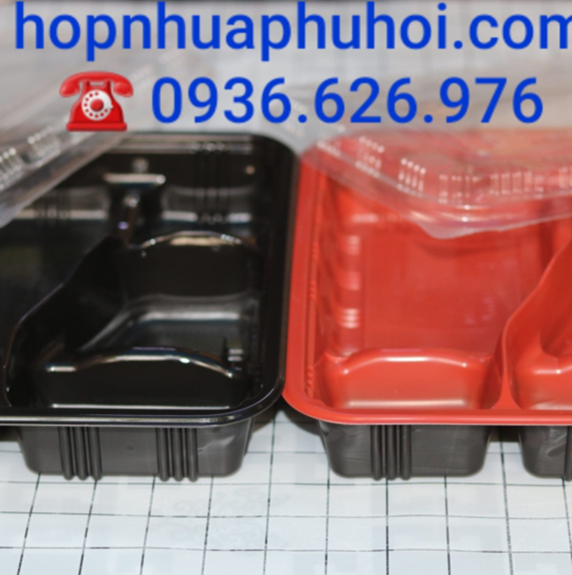 Hộp nhựa đựng cơm 5 ngăn PH