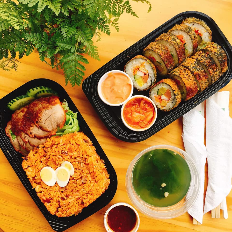 Hộp nhựa đựng cơm, xôi, bún, mì 1 ngăn cao cấp