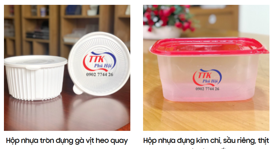 Hộp nhựa đựng đồ ăn
