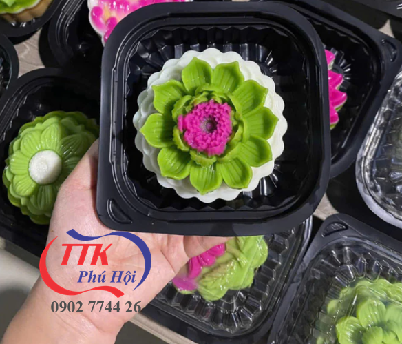 Hộp nhựa đựng thực phẩm dùng 1 lần HT12