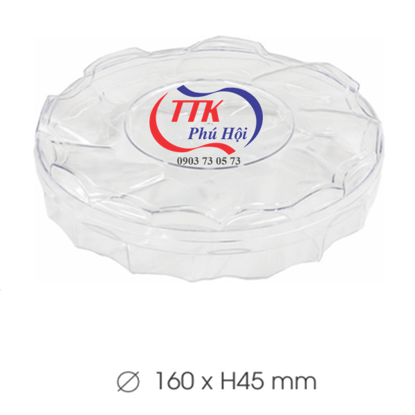 Hộp nhựa đựng yến hình bông mai