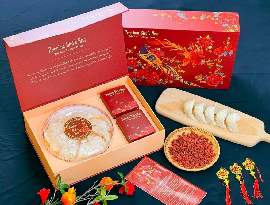Hộp nhựa tròn đựng yến cao cấp