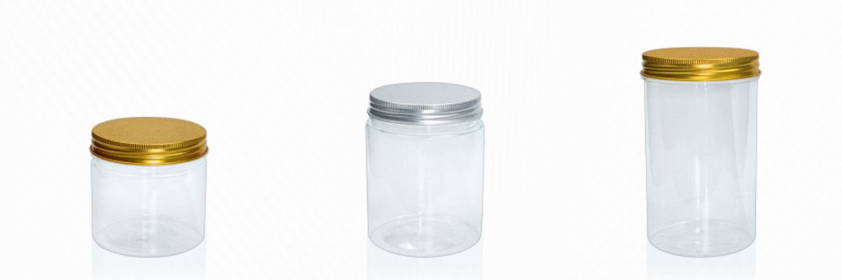 Hũ nhựa nắp nhôm vặn 500ml đựng hạt hướng dương, hạt bí