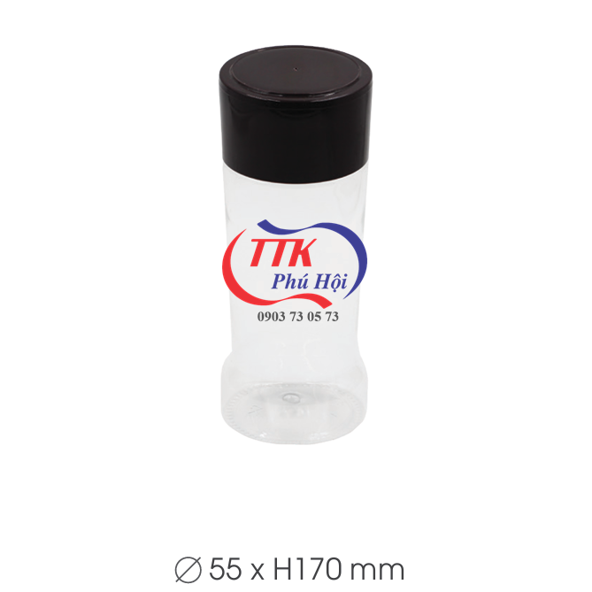 Hũ nhựa nắp nhựa đựng khô bò, khô gà