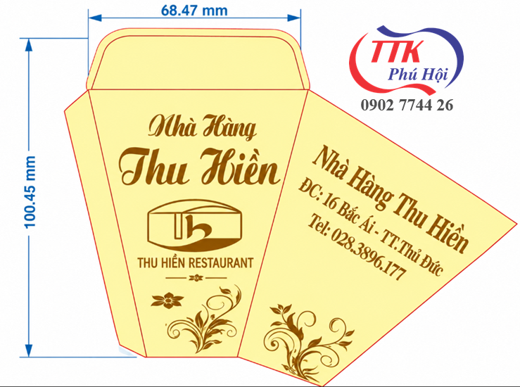 In bao muỗng giấy