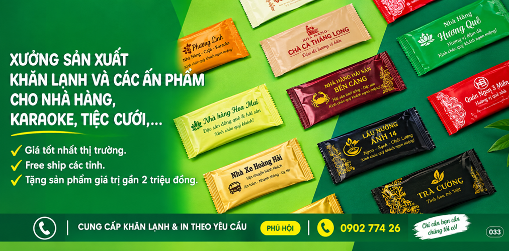 Khăn lạnh giá rẻ tại tp HCM