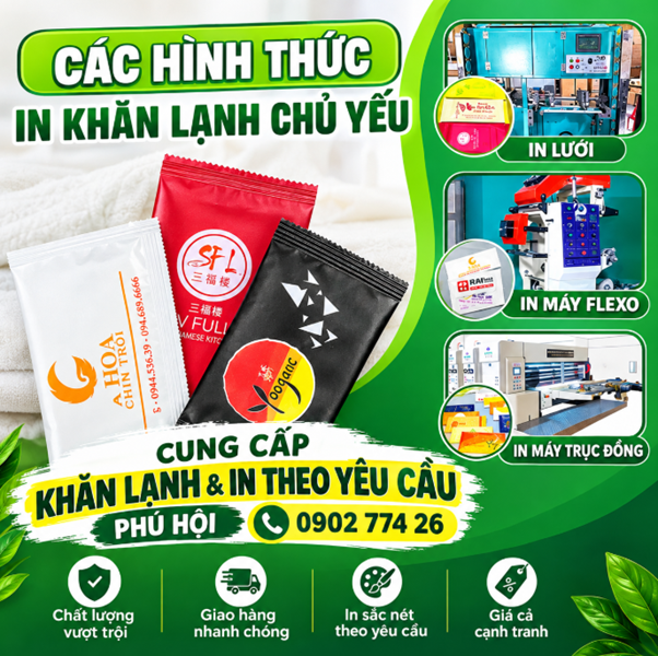Khăn lạnh giá rẻ tại tp HCM