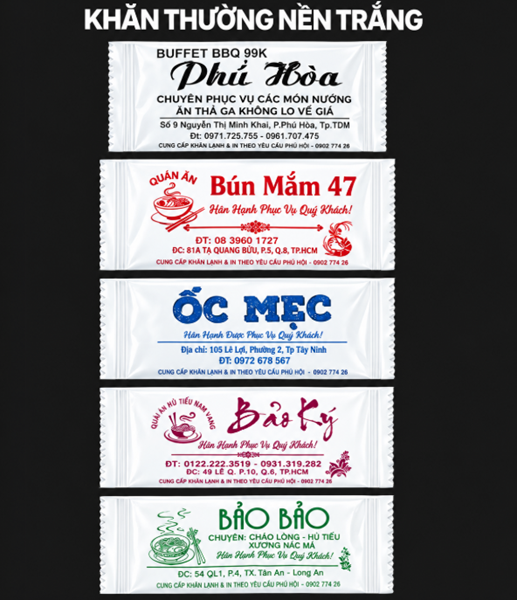 Khăn lạnh in logo giá rẻ tại tphcm