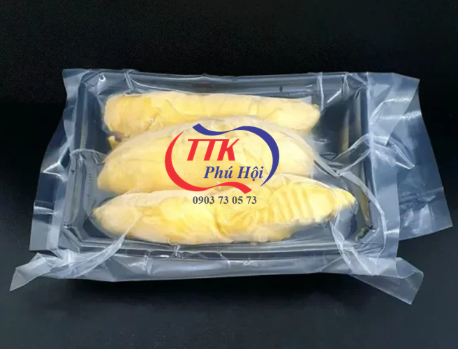 Khay đế đen đựng sầu riêng