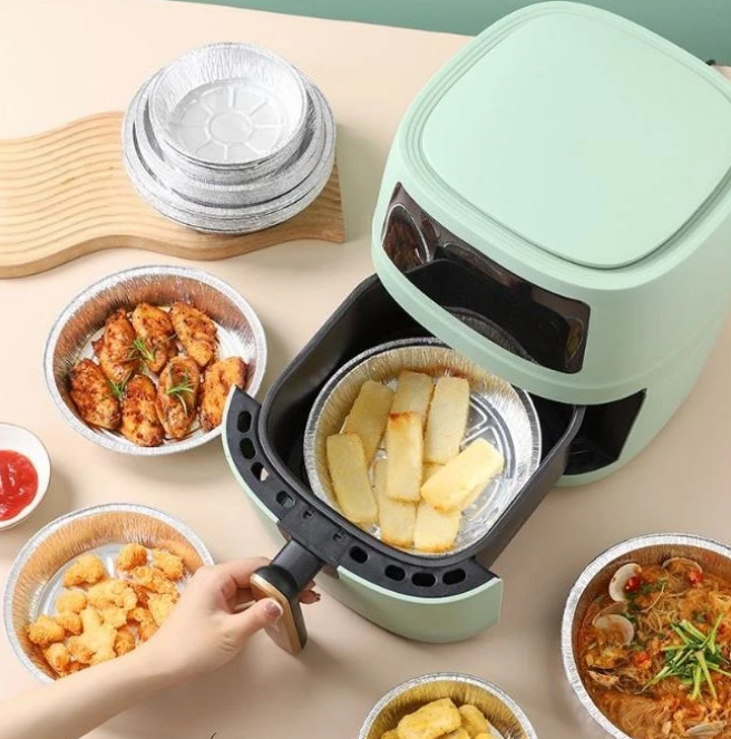 Khay nhôm lót nồi chiên không dầu 630ml, 950ml