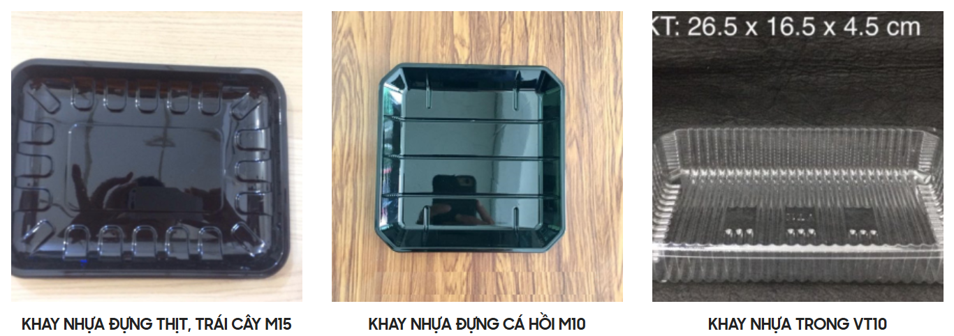 Khay nhựa đựng đồ ăn PH115