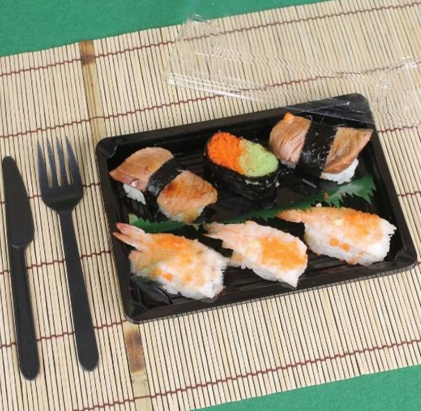 Khay nhựa đựng sushi, sashimi, bánh ST4