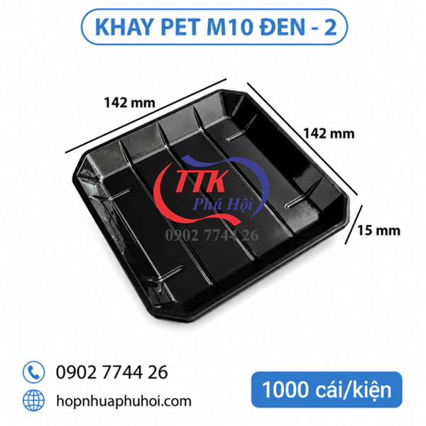 Khay nhựa đựng thịt