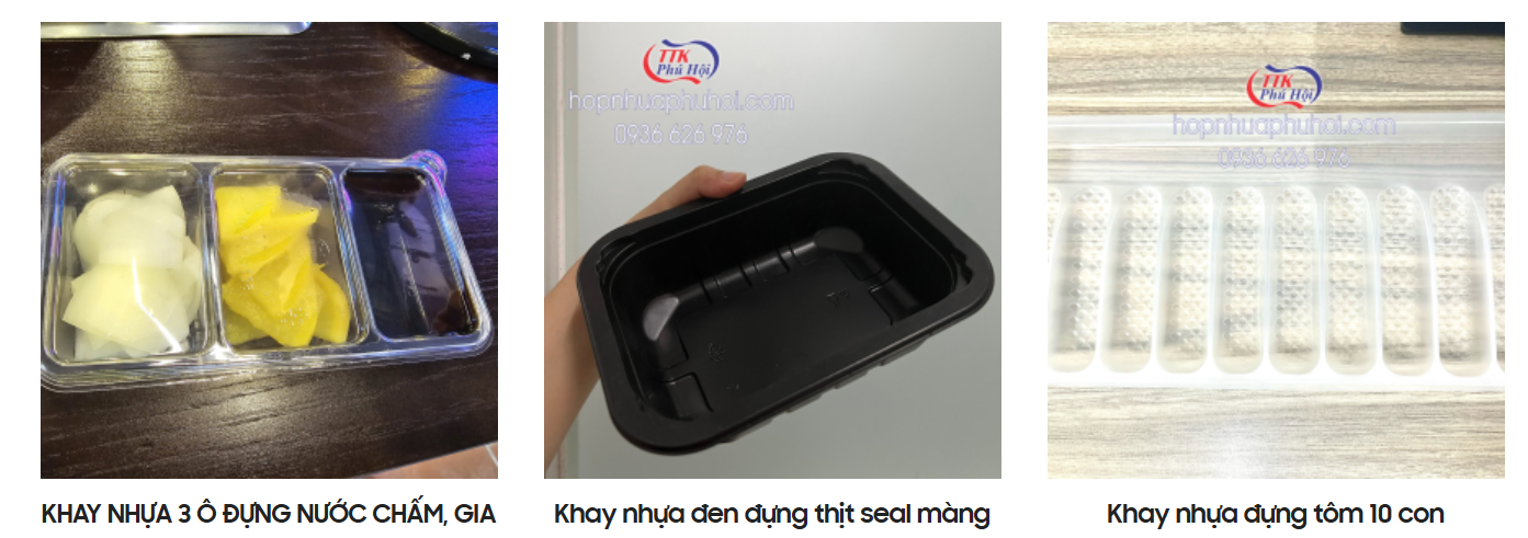 KHAY NHỰA ĐỰNG THỰC PHẨM