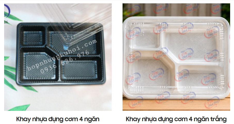 Khay nhựa đựng thực phẩm giá sỉ