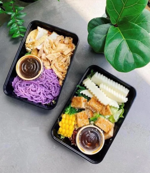 Khay nhựa đựng thực phẩm thịt, sushi... M15