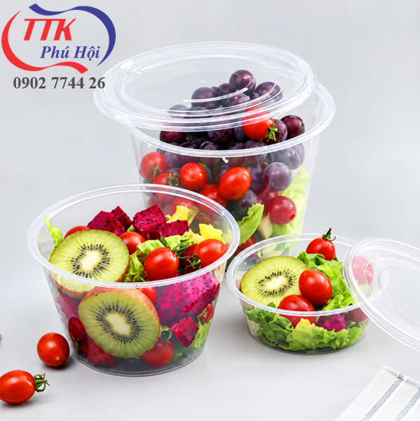Thố nhựa đựng cháo, bún, phở...700ml