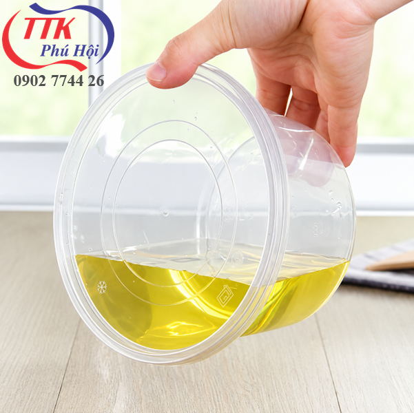 Thố nhựa đựng cháo, bún, phở...700ml