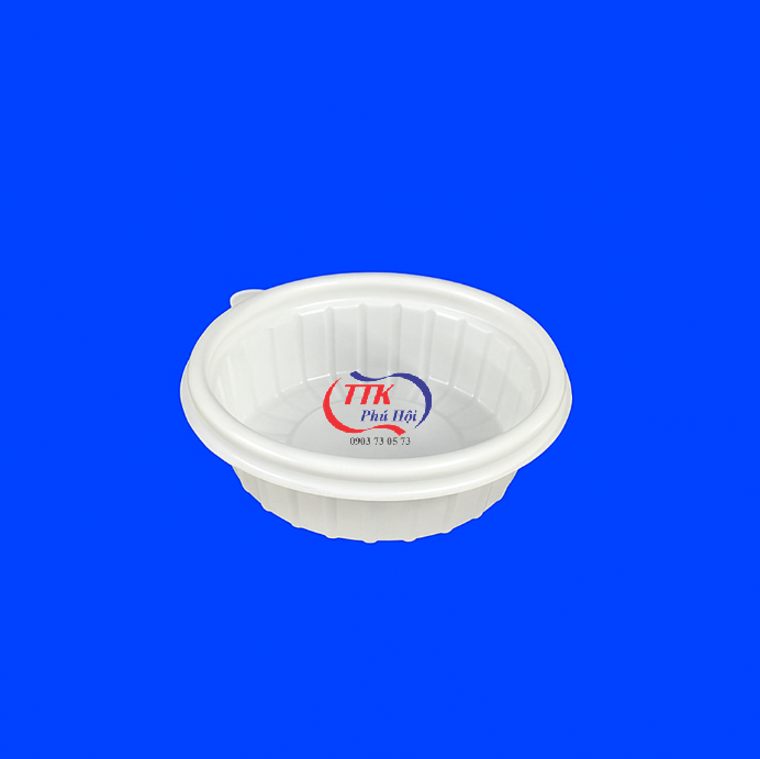 Tô nhựa đựng súp cua, súp gà, cháo 310ml