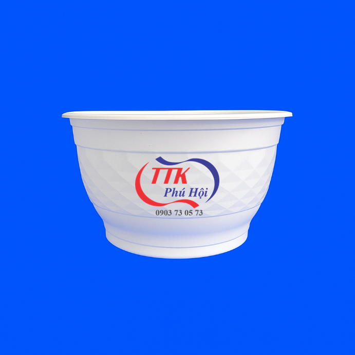 Tô nhựa PP chịu nhiệt đựng nước lẩu, bún, phở, mì, cháo