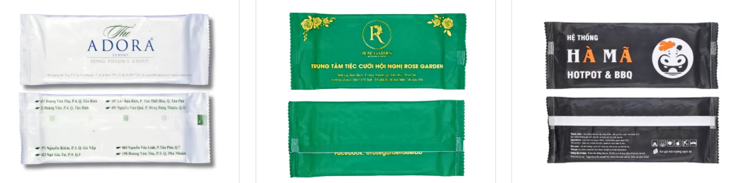 Xưởng sản xuất khăn lạnh quán cà phê ttk Phú Hội