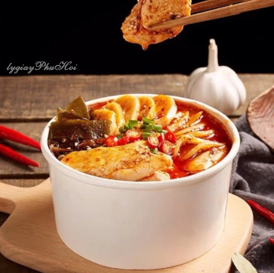 tô giấy 36oz (1080ml)- Có khay 2 tầng