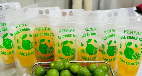 Túi zip đựng trà chanh
