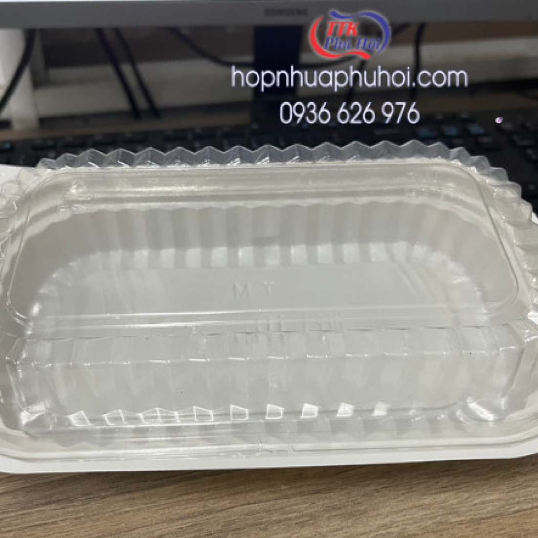 HỘP NHỰA 1 NGĂN HT17 ĐẾ TRẮNG 